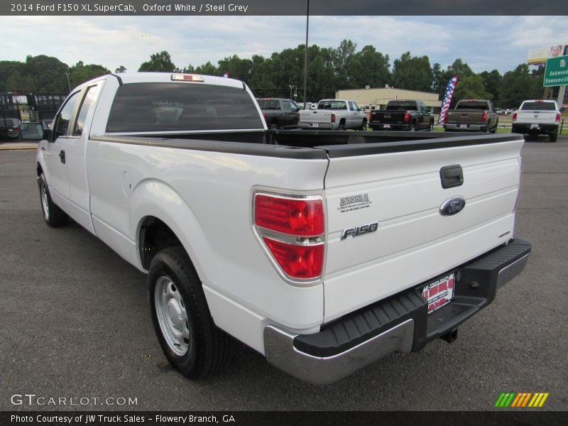 Oxford White / Steel Grey 2014 Ford F150 XL SuperCab