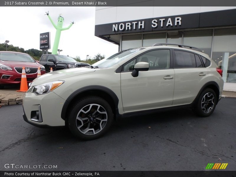 Desert Khaki / Black 2017 Subaru Crosstrek 2.0i Premium