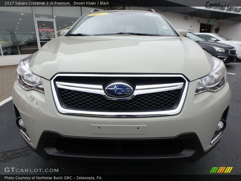 Desert Khaki / Black 2017 Subaru Crosstrek 2.0i Premium