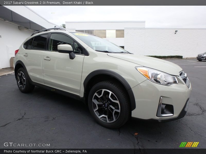 Desert Khaki / Black 2017 Subaru Crosstrek 2.0i Premium