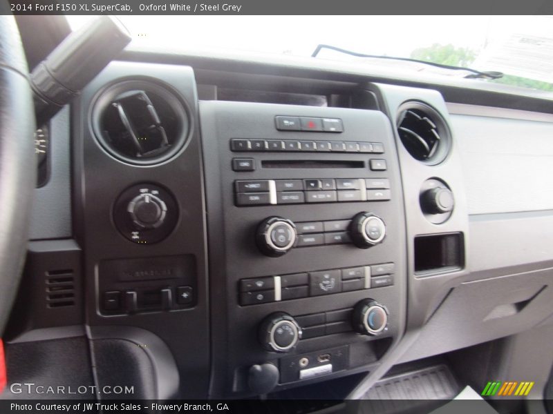 Oxford White / Steel Grey 2014 Ford F150 XL SuperCab