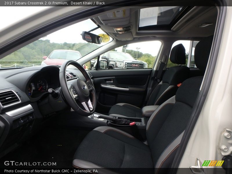 Desert Khaki / Black 2017 Subaru Crosstrek 2.0i Premium