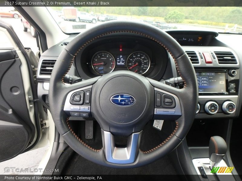 Desert Khaki / Black 2017 Subaru Crosstrek 2.0i Premium
