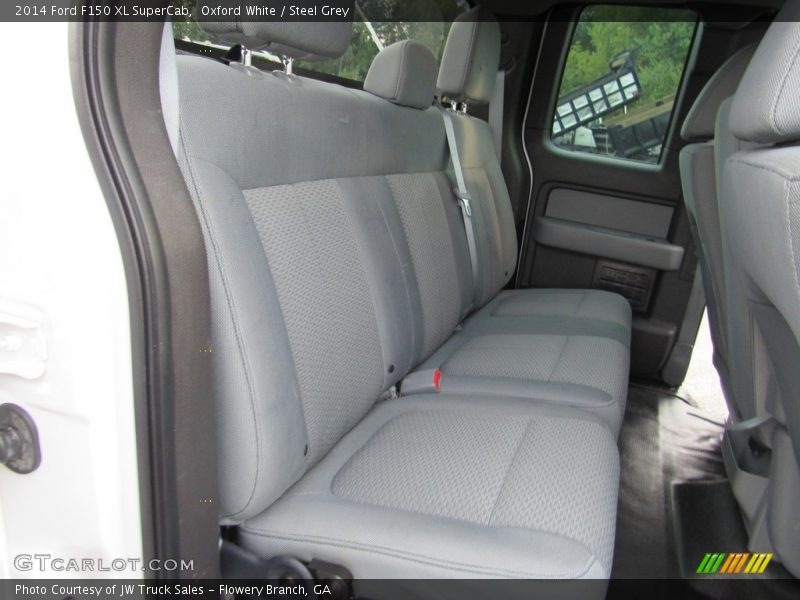 Oxford White / Steel Grey 2014 Ford F150 XL SuperCab