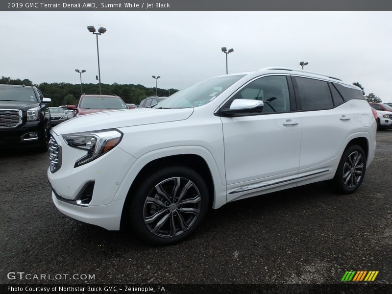 Summit White / Jet Black 2019 GMC Terrain Denali AWD
