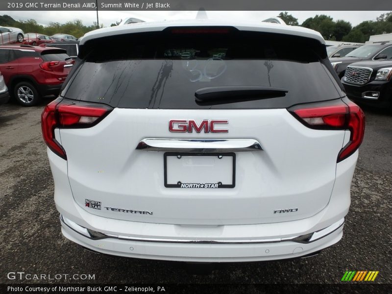 Summit White / Jet Black 2019 GMC Terrain Denali AWD