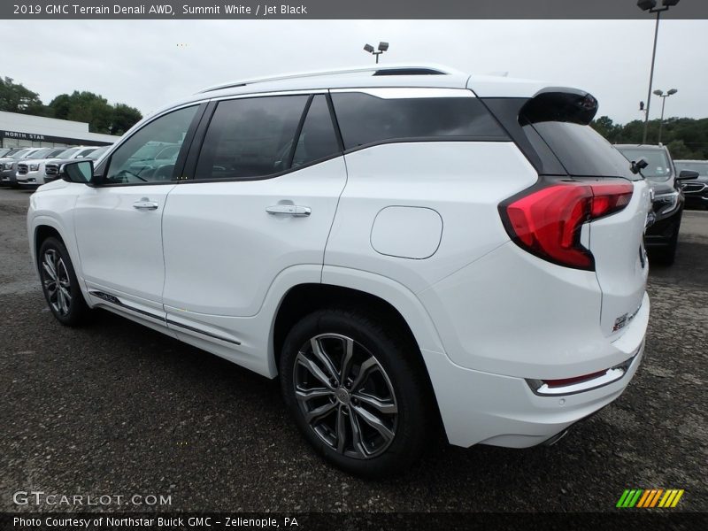 Summit White / Jet Black 2019 GMC Terrain Denali AWD