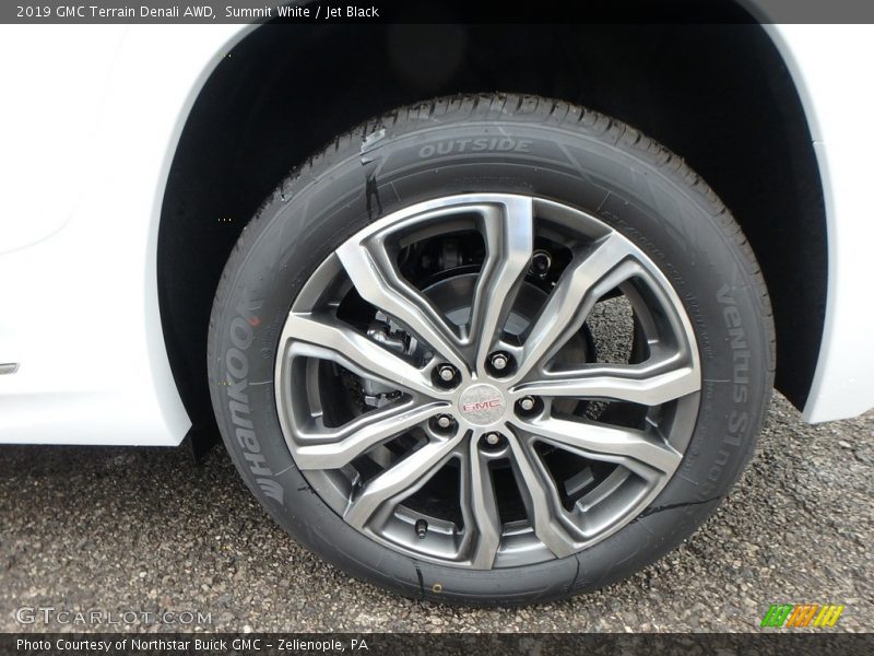Summit White / Jet Black 2019 GMC Terrain Denali AWD