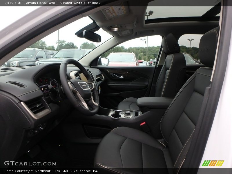 Summit White / Jet Black 2019 GMC Terrain Denali AWD