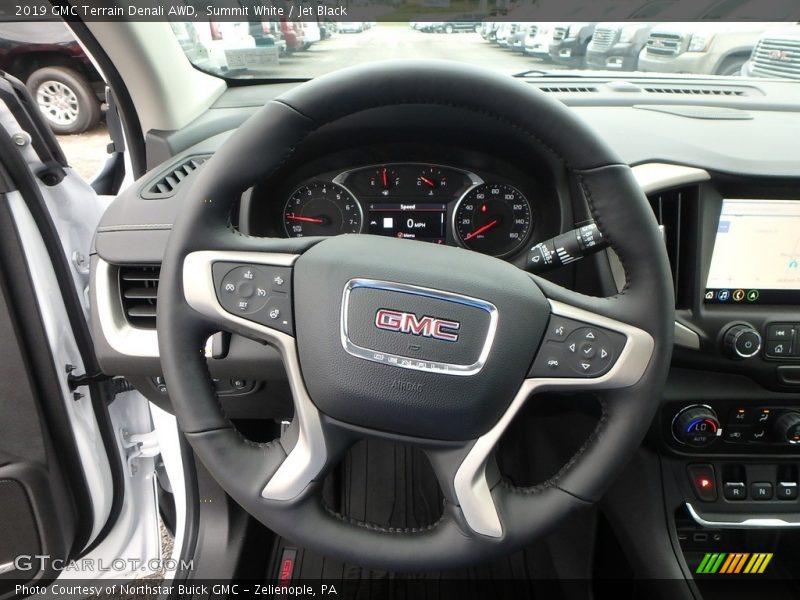 Summit White / Jet Black 2019 GMC Terrain Denali AWD