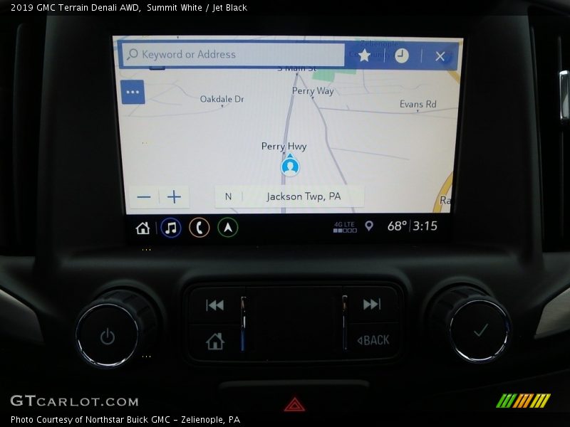 Summit White / Jet Black 2019 GMC Terrain Denali AWD