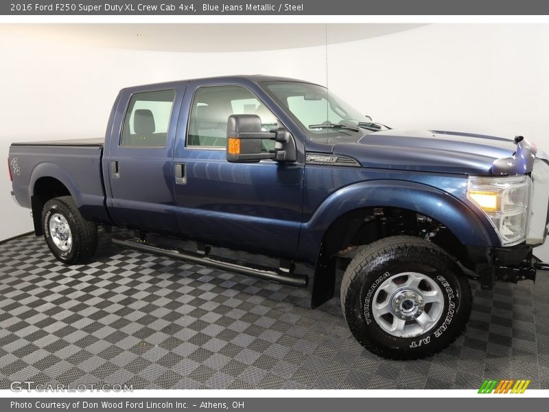 Blue Jeans Metallic / Steel 2016 Ford F250 Super Duty XL Crew Cab 4x4