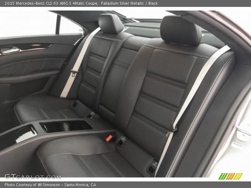 Palladium Silver Metallic / Black 2015 Mercedes-Benz CLS 63 AMG S 4Matic Coupe
