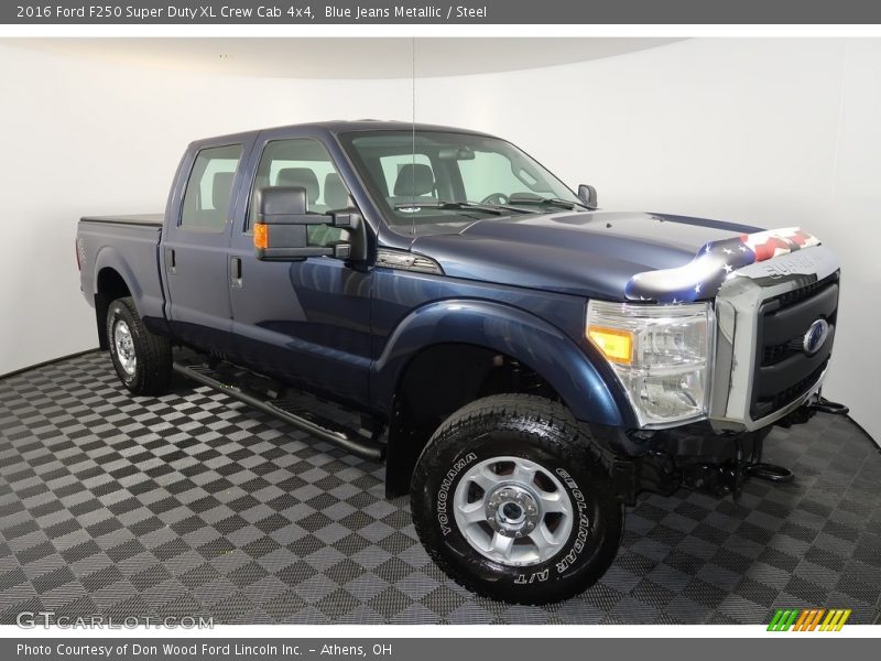 Blue Jeans Metallic / Steel 2016 Ford F250 Super Duty XL Crew Cab 4x4