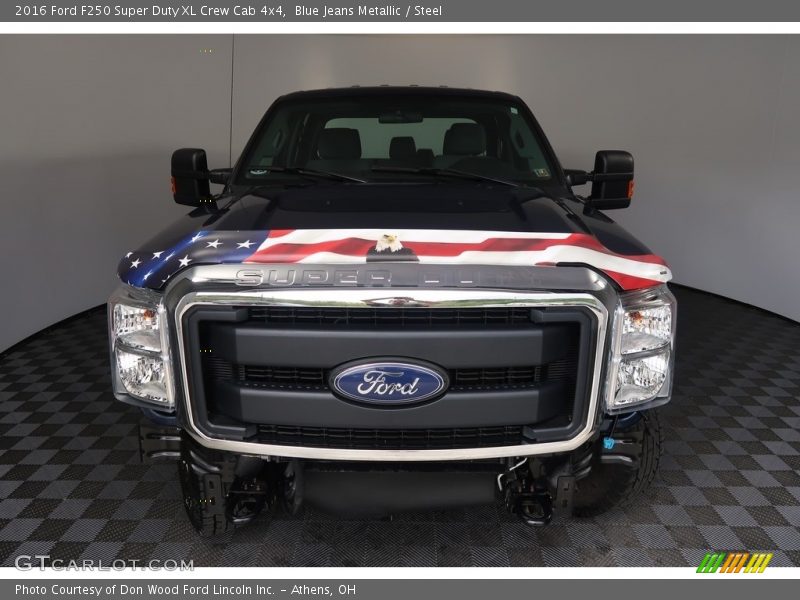 Blue Jeans Metallic / Steel 2016 Ford F250 Super Duty XL Crew Cab 4x4