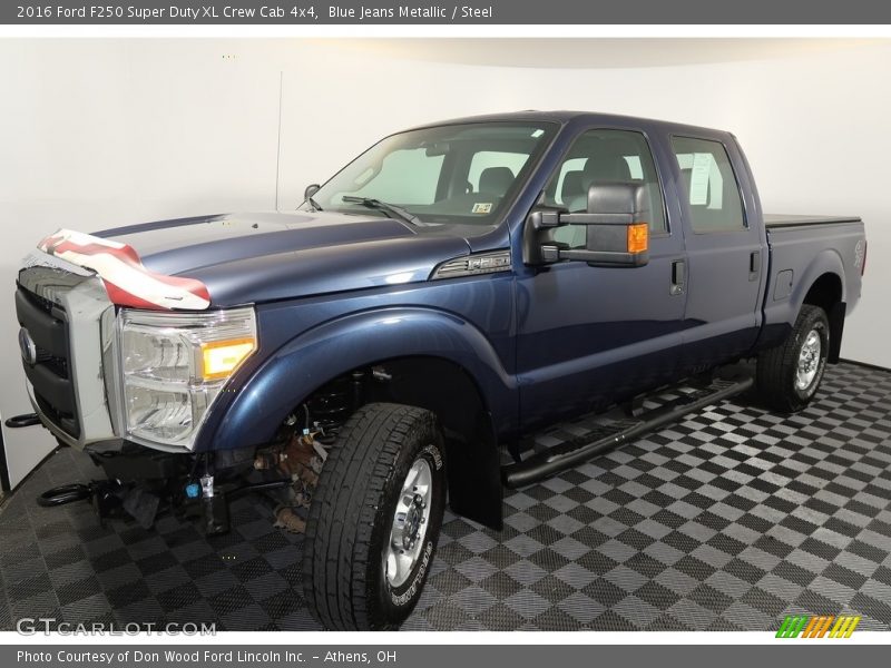 Blue Jeans Metallic / Steel 2016 Ford F250 Super Duty XL Crew Cab 4x4