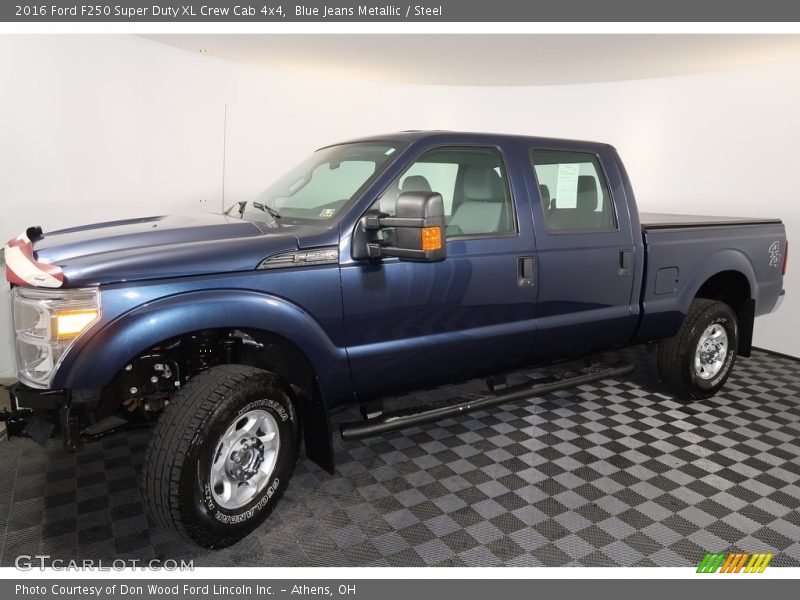 Blue Jeans Metallic / Steel 2016 Ford F250 Super Duty XL Crew Cab 4x4