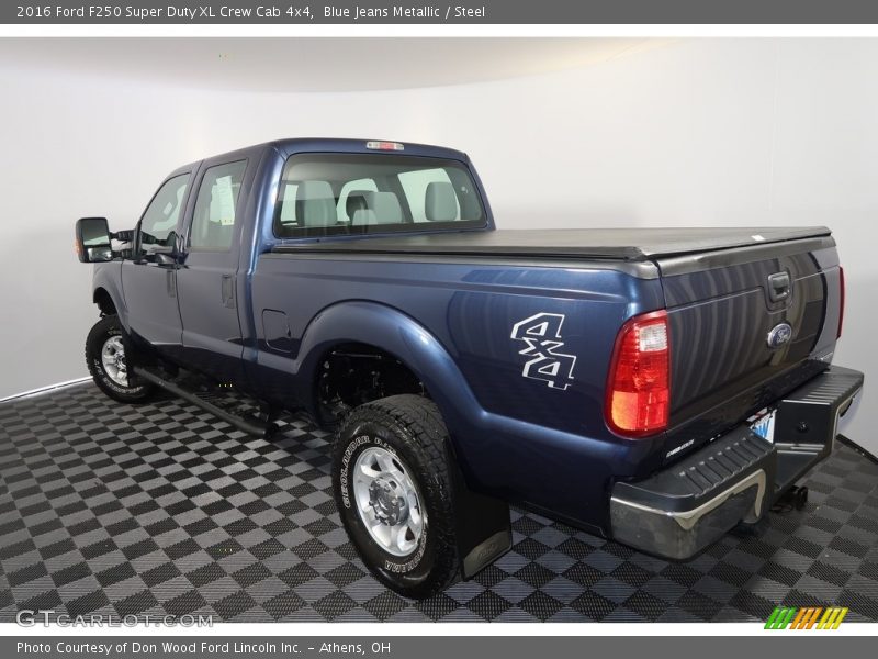 Blue Jeans Metallic / Steel 2016 Ford F250 Super Duty XL Crew Cab 4x4
