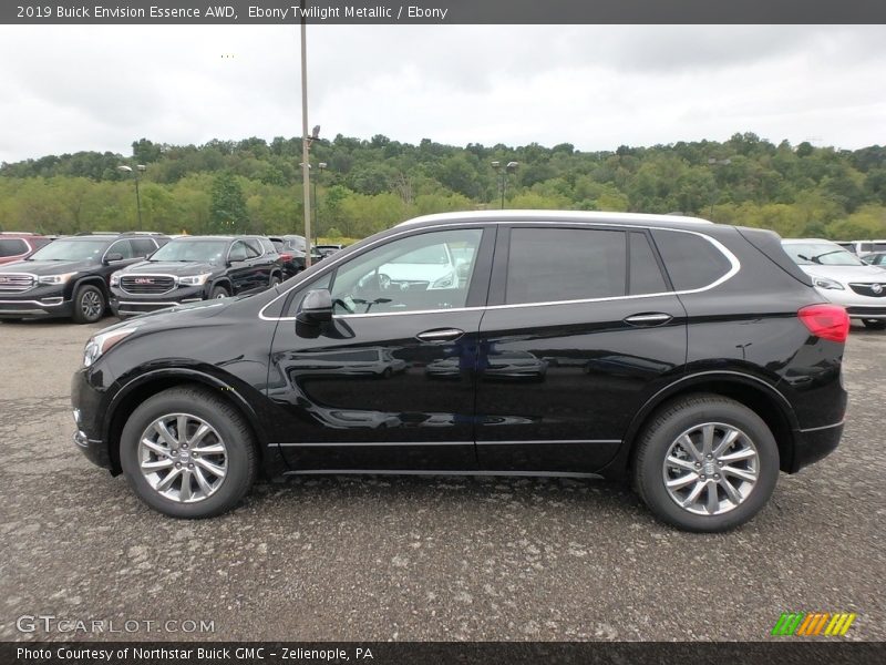 Ebony Twilight Metallic / Ebony 2019 Buick Envision Essence AWD