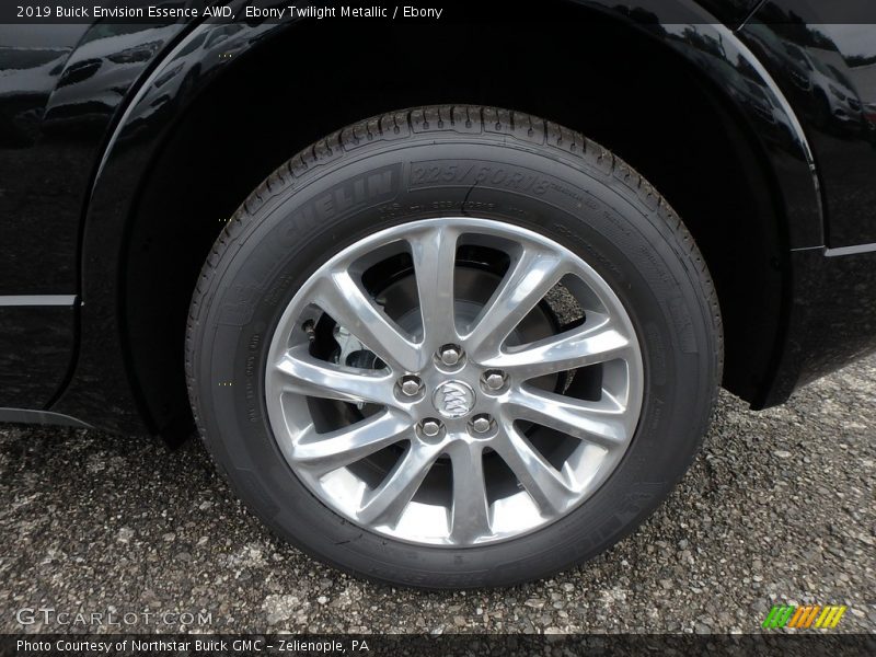 Ebony Twilight Metallic / Ebony 2019 Buick Envision Essence AWD