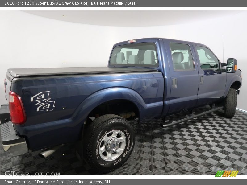 Blue Jeans Metallic / Steel 2016 Ford F250 Super Duty XL Crew Cab 4x4