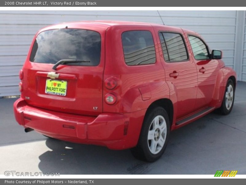 Victory Red / Ebony Black 2008 Chevrolet HHR LT