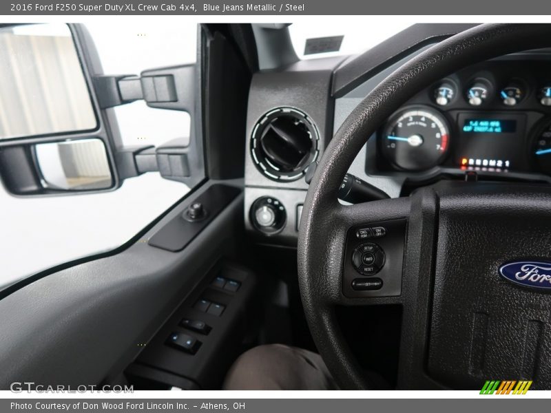 Blue Jeans Metallic / Steel 2016 Ford F250 Super Duty XL Crew Cab 4x4