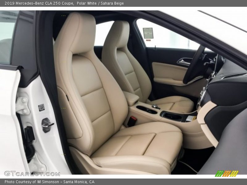 Polar White / Sahara Beige 2019 Mercedes-Benz CLA 250 Coupe