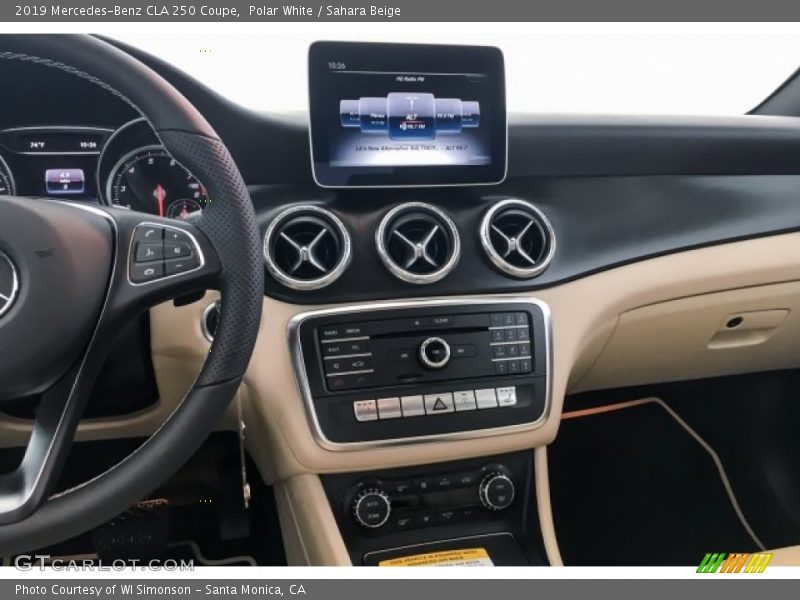 Polar White / Sahara Beige 2019 Mercedes-Benz CLA 250 Coupe