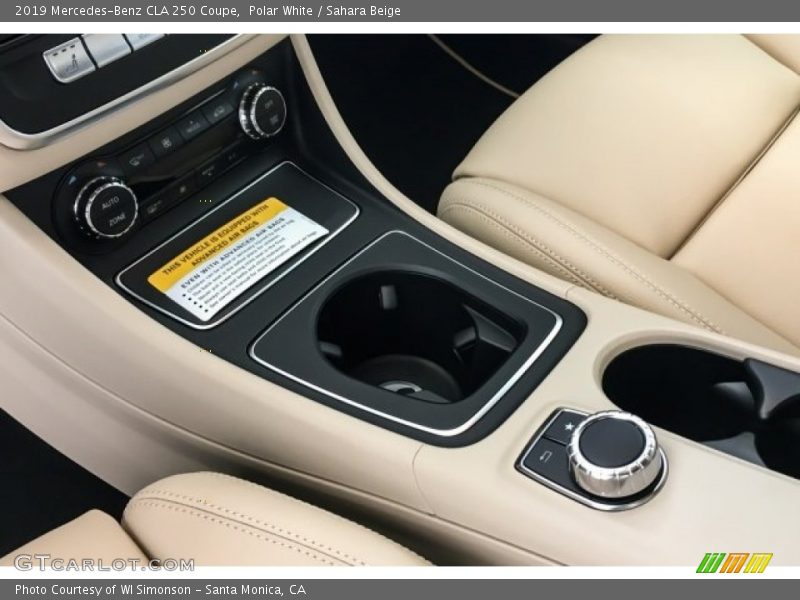 Polar White / Sahara Beige 2019 Mercedes-Benz CLA 250 Coupe