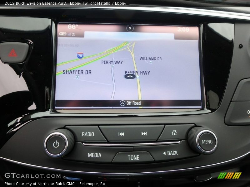 Ebony Twilight Metallic / Ebony 2019 Buick Envision Essence AWD