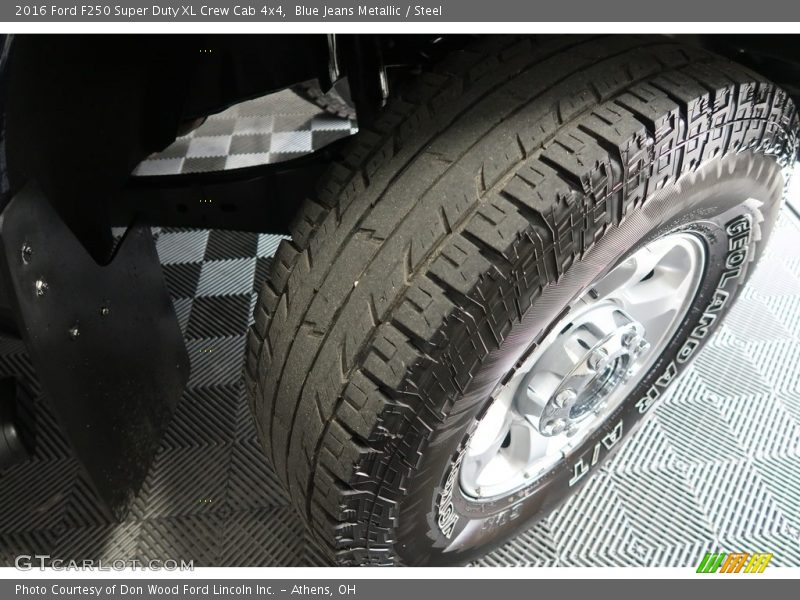Blue Jeans Metallic / Steel 2016 Ford F250 Super Duty XL Crew Cab 4x4
