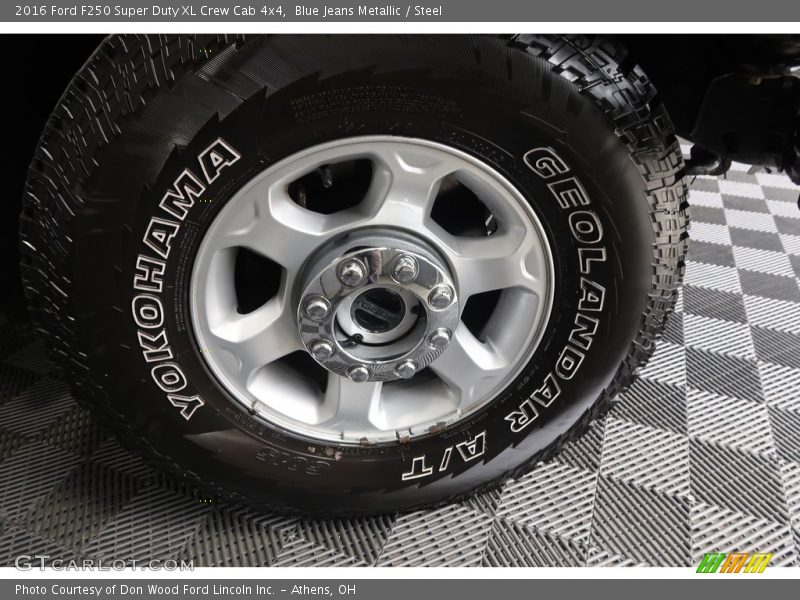 Blue Jeans Metallic / Steel 2016 Ford F250 Super Duty XL Crew Cab 4x4