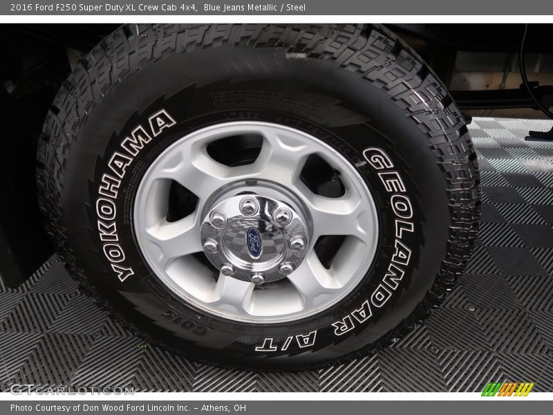 Blue Jeans Metallic / Steel 2016 Ford F250 Super Duty XL Crew Cab 4x4
