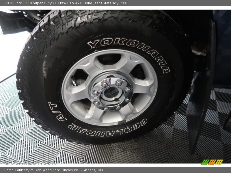 Blue Jeans Metallic / Steel 2016 Ford F250 Super Duty XL Crew Cab 4x4