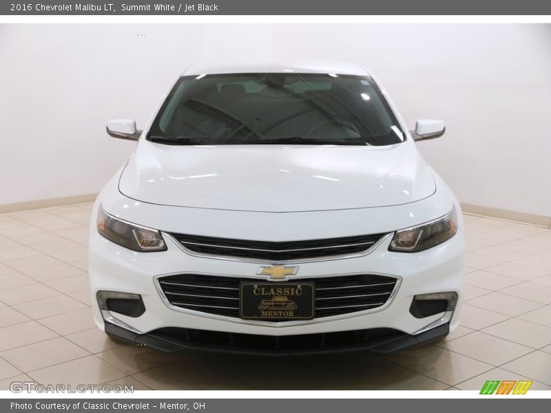 Summit White / Jet Black 2016 Chevrolet Malibu LT