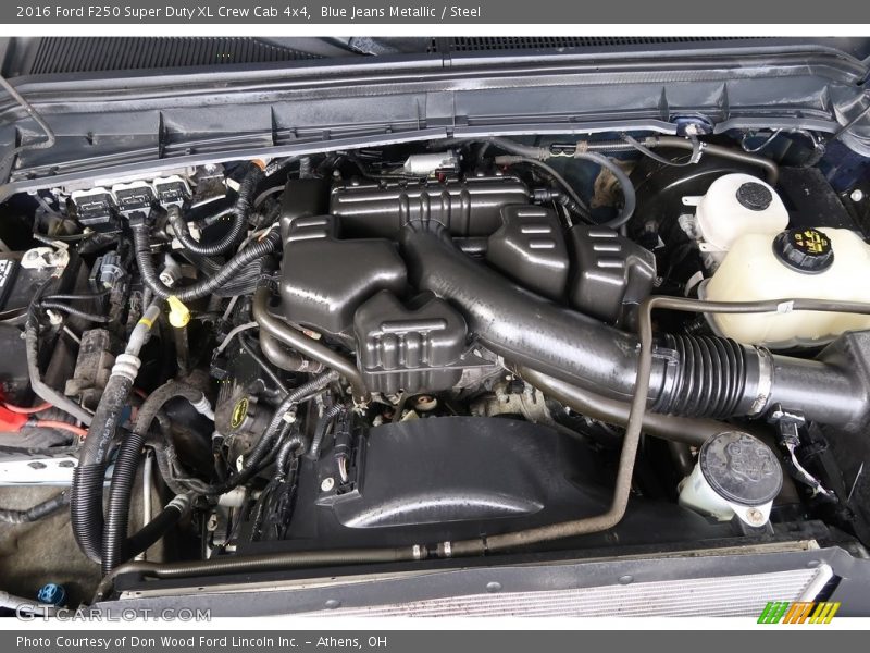 Blue Jeans Metallic / Steel 2016 Ford F250 Super Duty XL Crew Cab 4x4