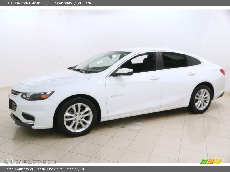 Summit White / Jet Black 2016 Chevrolet Malibu LT