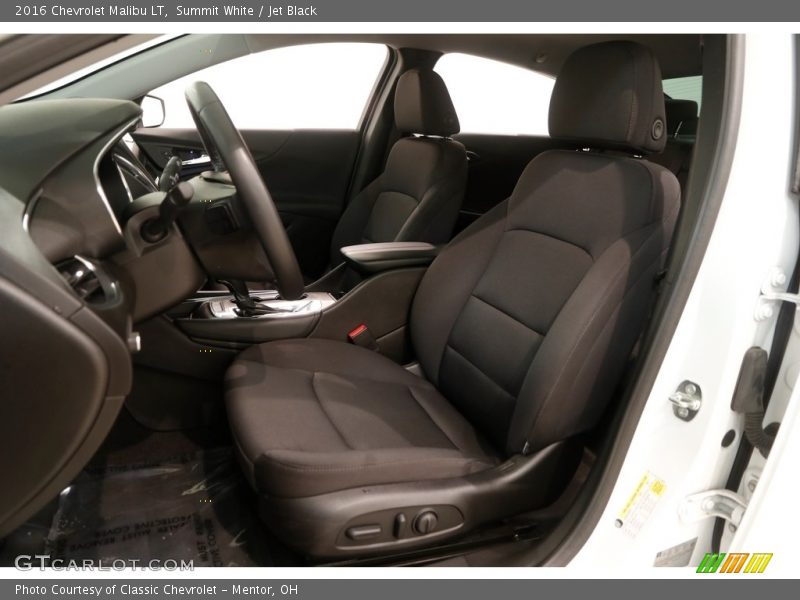 Summit White / Jet Black 2016 Chevrolet Malibu LT