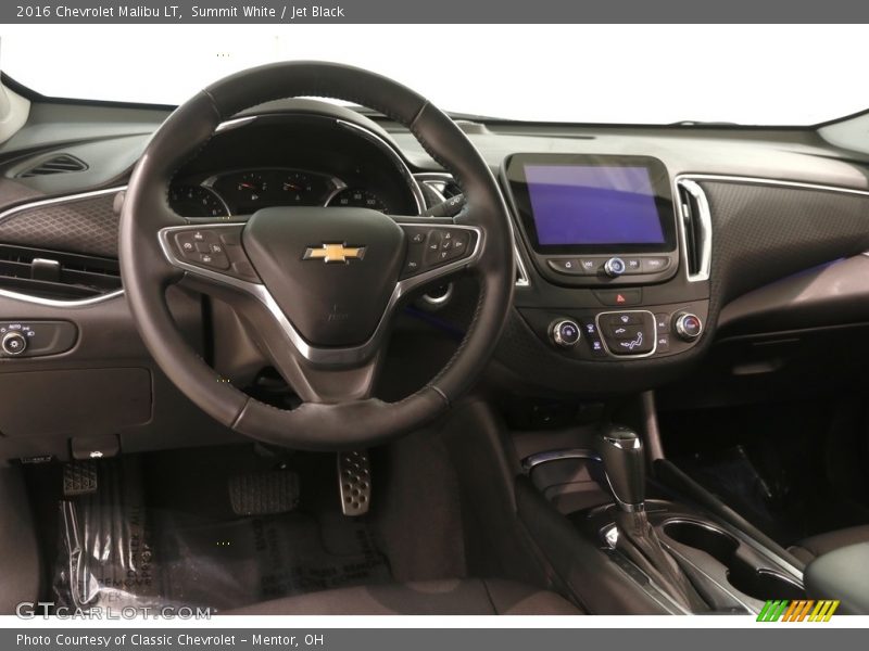 Summit White / Jet Black 2016 Chevrolet Malibu LT