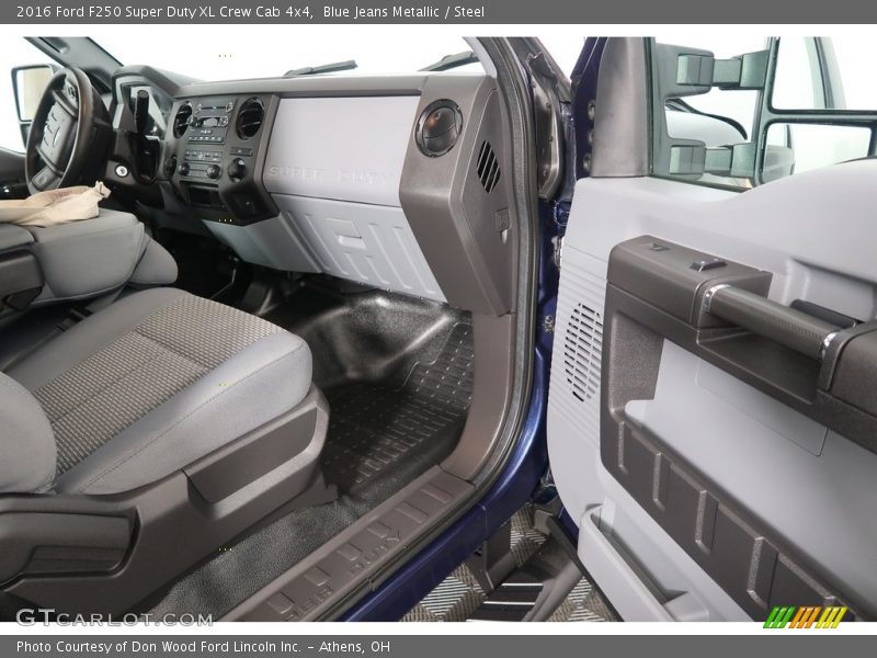 Blue Jeans Metallic / Steel 2016 Ford F250 Super Duty XL Crew Cab 4x4