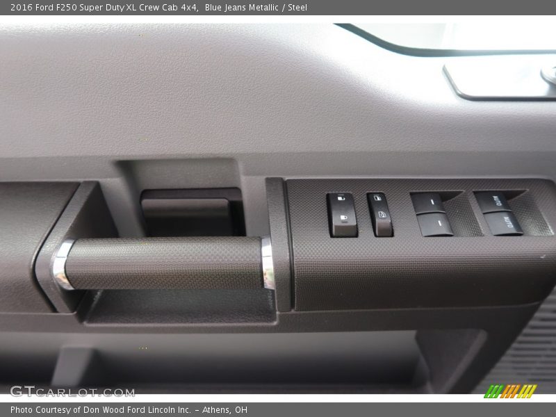 Blue Jeans Metallic / Steel 2016 Ford F250 Super Duty XL Crew Cab 4x4