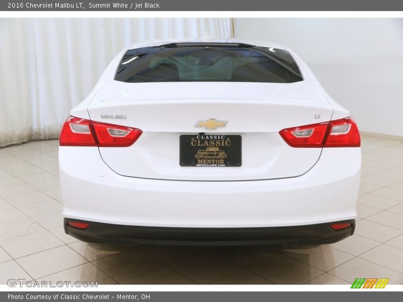 Summit White / Jet Black 2016 Chevrolet Malibu LT