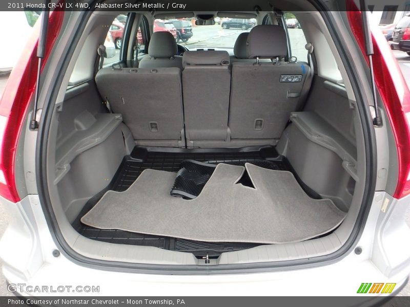 Alabaster Silver Metallic / Gray 2011 Honda CR-V LX 4WD