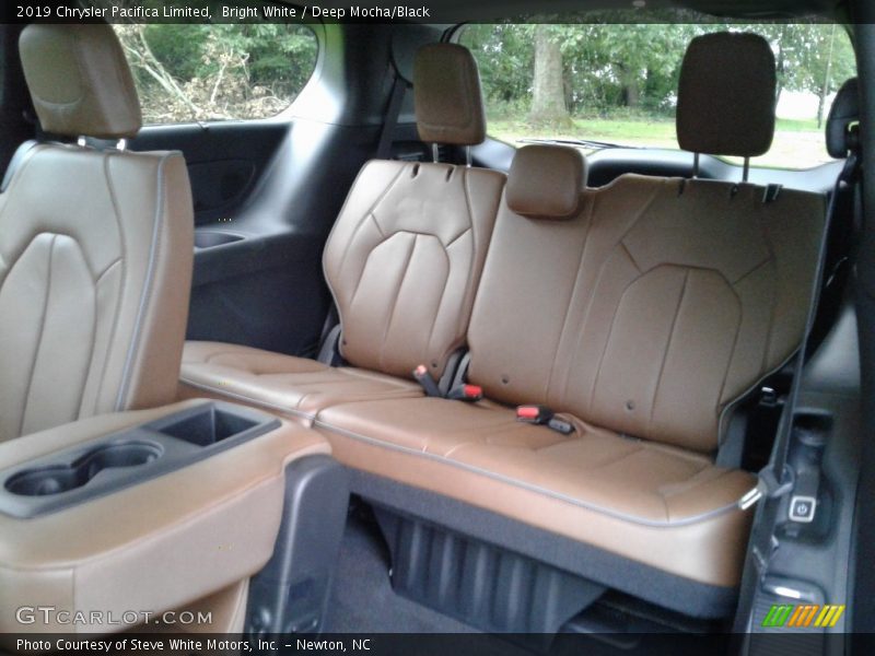 Bright White / Deep Mocha/Black 2019 Chrysler Pacifica Limited