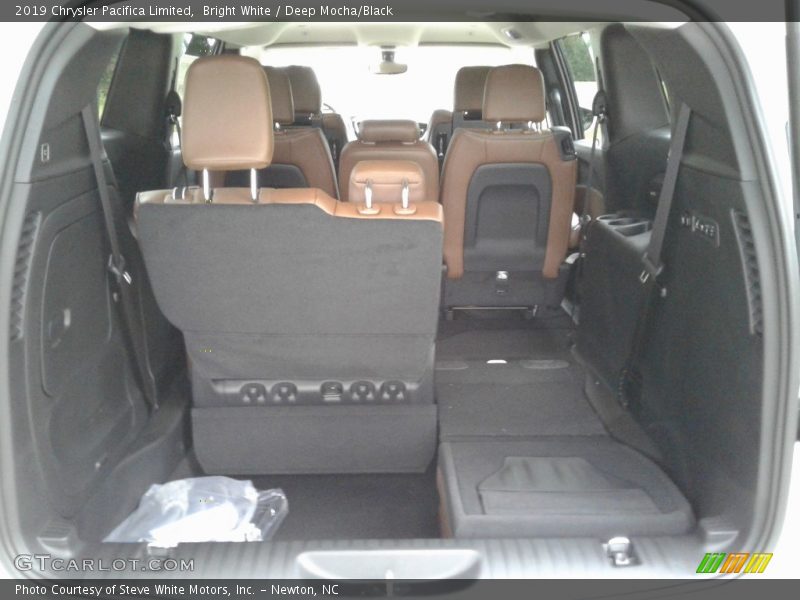Bright White / Deep Mocha/Black 2019 Chrysler Pacifica Limited