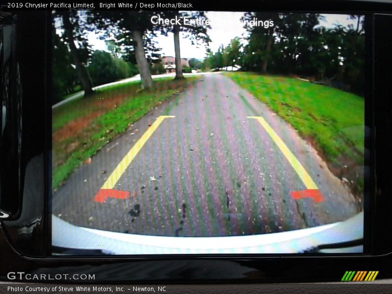 Bright White / Deep Mocha/Black 2019 Chrysler Pacifica Limited