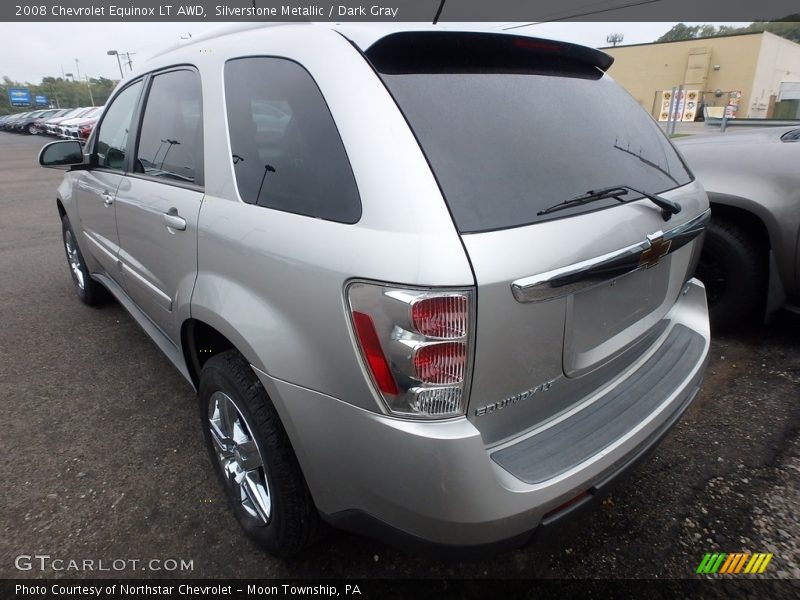 Silverstone Metallic / Dark Gray 2008 Chevrolet Equinox LT AWD