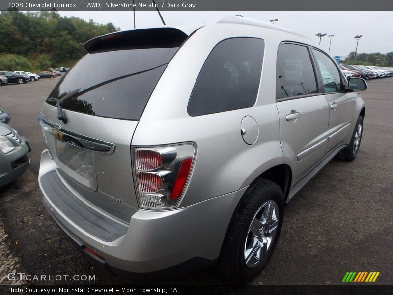 Silverstone Metallic / Dark Gray 2008 Chevrolet Equinox LT AWD