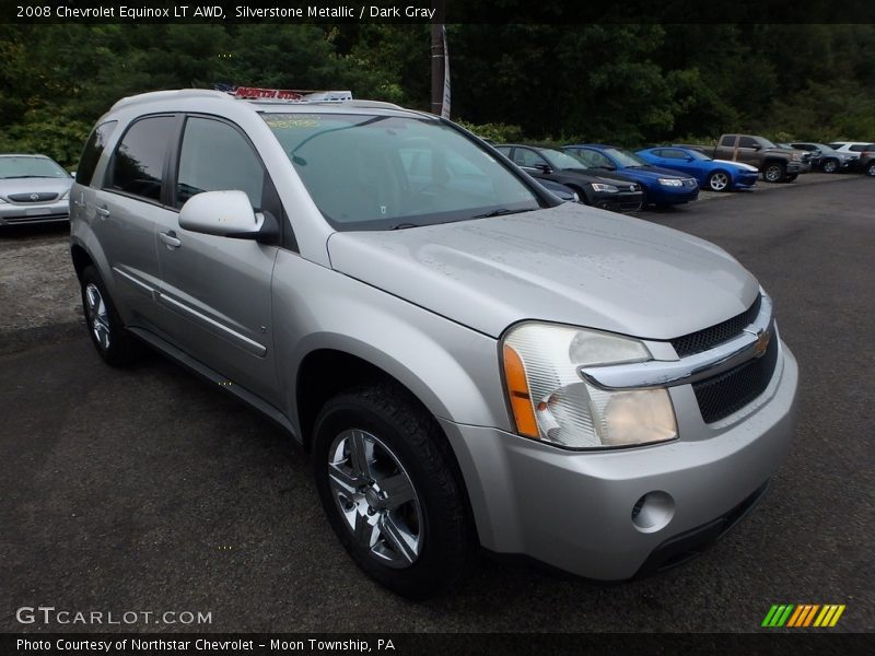 Silverstone Metallic / Dark Gray 2008 Chevrolet Equinox LT AWD